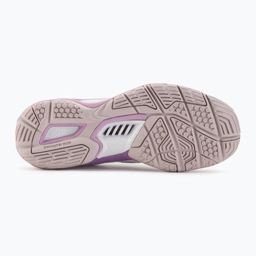 Women's handball shoes Mizuno Wave Phantom 3 white/patrician purple/quince