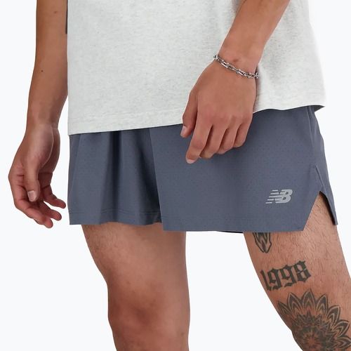Men's New Balance RC Seamless 5" shorts graphite