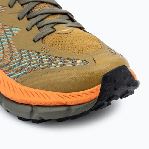 HOKA Mafate Speed 4 antique olive/squash men's running shoes