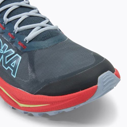 Men's running shoes HOKA Zinal 2 stormy skies/cerise