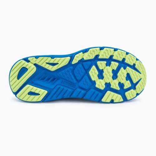 HOKA men's running shoes Arahi 7 Wide stardust/electric cobalt