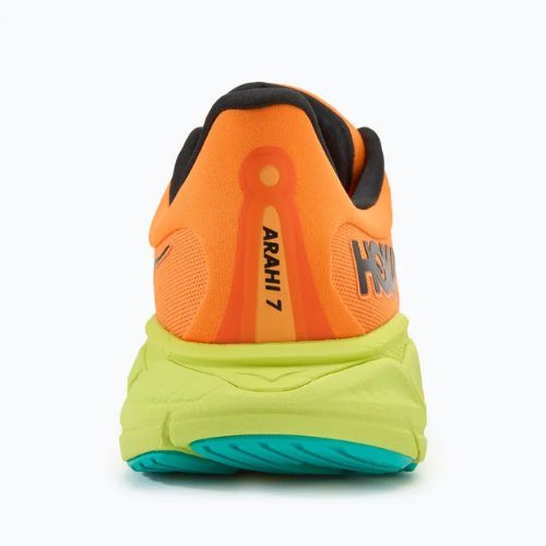 Men's running shoes HOKA Arahi 7 electric tangerine/black
