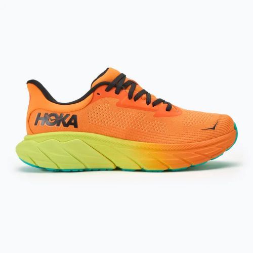 Men's running shoes HOKA Arahi 7 electric tangerine/black