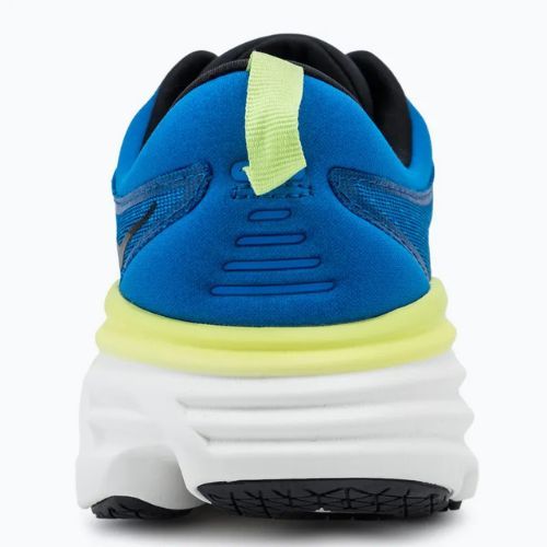 HOKA Bondi 8 electric cobalt/lettuce men's running shoes