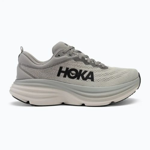 HOKA Bondi 8 sharkskin/harbor mist men's running shoes