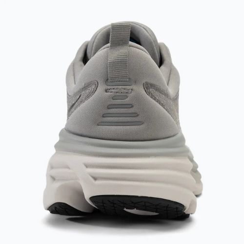 HOKA Bondi 8 sharkskin/harbor mist men's running shoes
