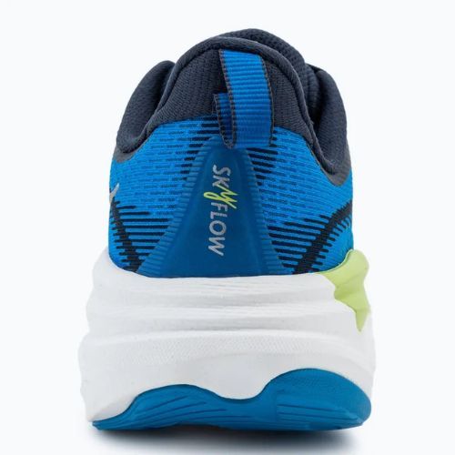 Men's HOKA Skyflow varsity navy/electric cobalt running shoes