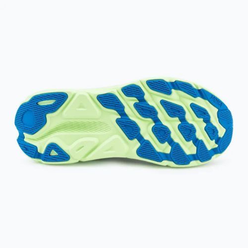 HOKA men's running shoes Clifton 9 stardust/electric cobalt