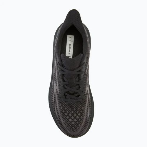 Men's running shoes HOKA Clifton 9 Wide black/black