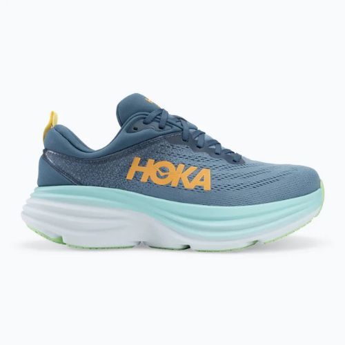 Men's running shoes HOKA Bondi 8 Wide real teal/shadow