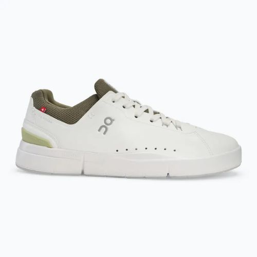 Men's On The Roger Advantage white/olive shoes