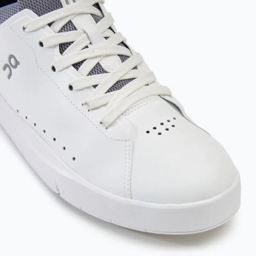 Men's On The Roger Advantage white/fossil shoes
