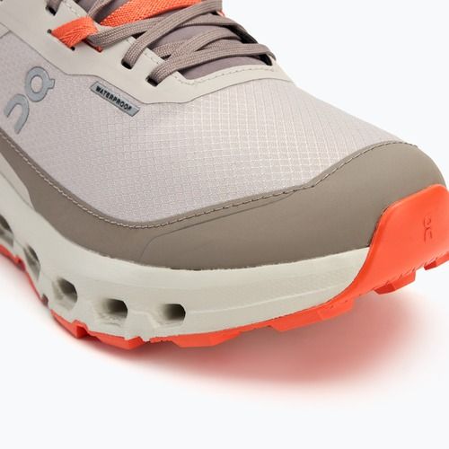 Women's On Cloudvista 2 Waterproof pearl/ice running shoes