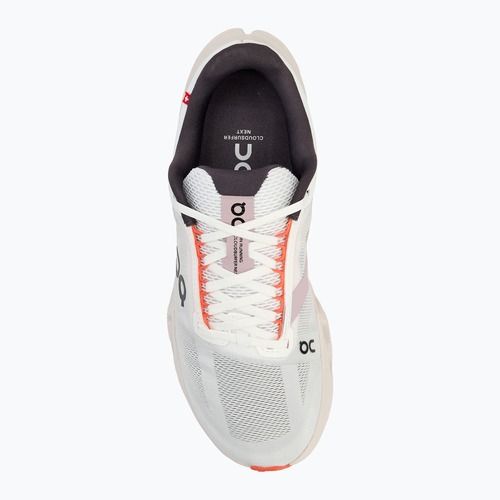 Women's On Cloudsurfer Next white/flame running shoes