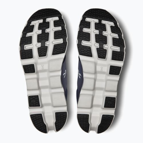 Men's On Cloudstratus 3 metal/glacier running shoes
