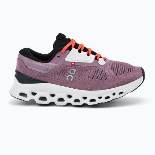 Women's On Cloudstratus 3 quartz/lily running shoes