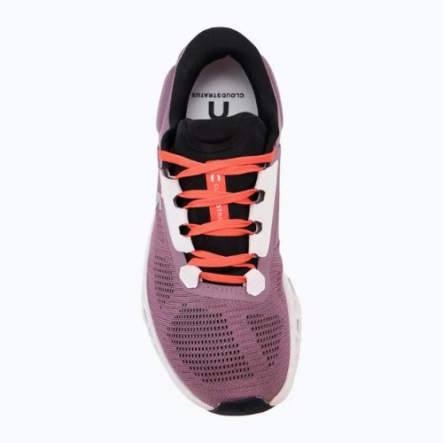 Women's On Cloudstratus 3 quartz/lily running shoes