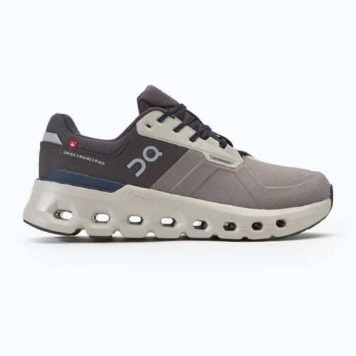 Men's On Cloudrunner 2 Waterproof zinc/midnight running shoes
