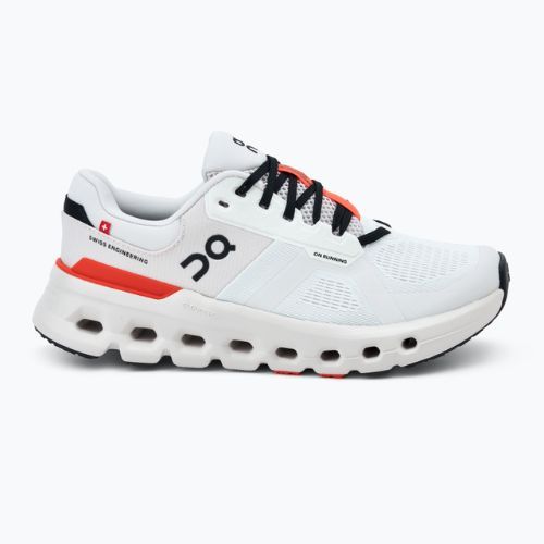 Women's On Cloudrunner 2 white/sand running shoes