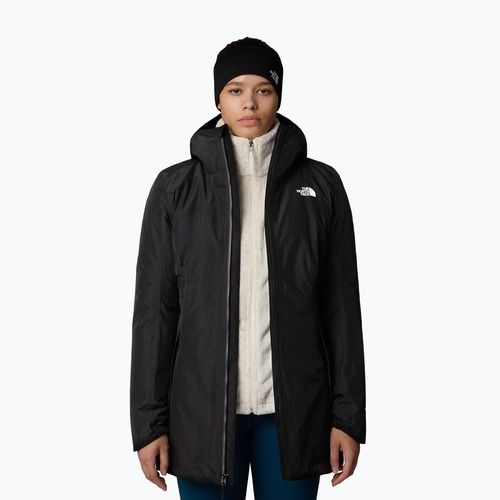 Women's winter jacket The North Face Hikesteller Insulated Parka black/black/npf