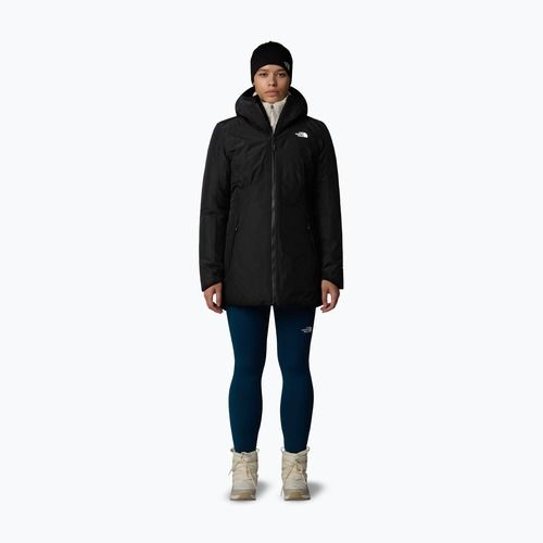 Women's winter jacket The North Face Hikesteller Insulated Parka black/black/npf
