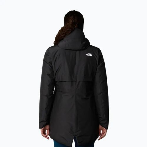 Women's winter jacket The North Face Hikesteller Insulated Parka black/black/npf