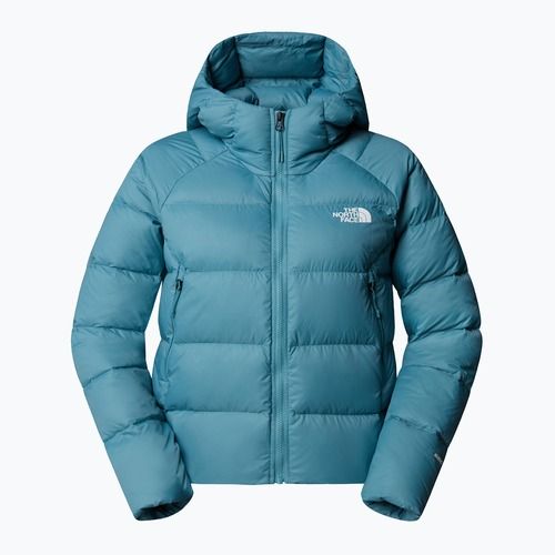 Women's down jacket The North Face Hyalite Down Hoodie algae blue