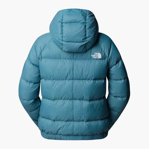 Women's down jacket The North Face Hyalite Down Hoodie algae blue