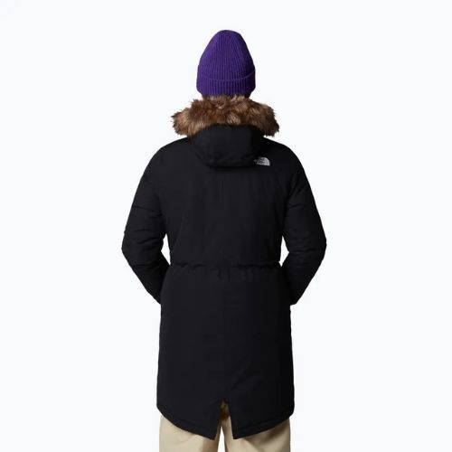 Women's down coat The North Face Zaneck Parka black/black