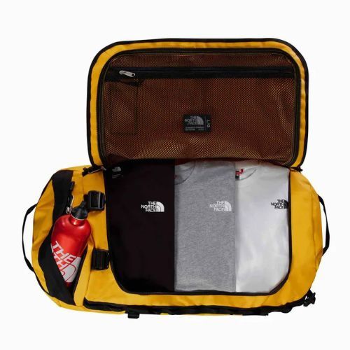The North Face Base Camp Duffel L 95 l summit gold/black/npf travel bag