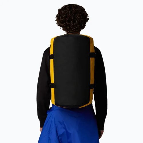 The North Face Base Camp Duffel S 50 l summit gold/black/npf travel bag