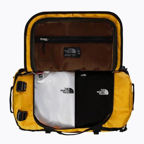 The North Face Base Camp Duffel S 50 l summit gold/black/npf travel bag
