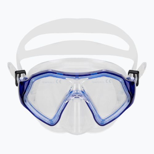 AQUASTIC Shelly children's snorkelling set mask + snorkel dark blue