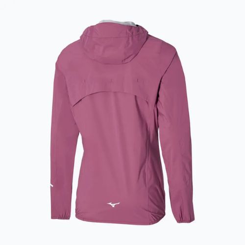 Women's running jacket Mizuno Waterproof 20K ER violet quartz