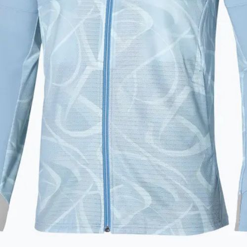 Men's Mizuno Paris Athlete Hybrid Warm Up glacier lake jacket