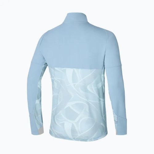 Men's Mizuno Paris Athlete Hybrid Warm Up glacier lake jacket