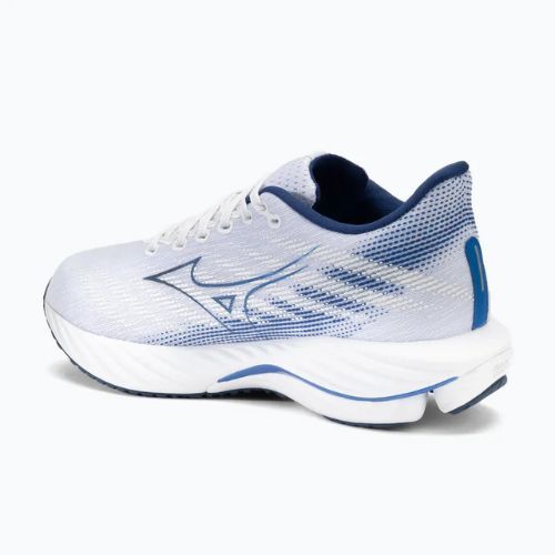 Men's running shoes Mizuno Wave Rider 28 white/estate blue/mugen blue