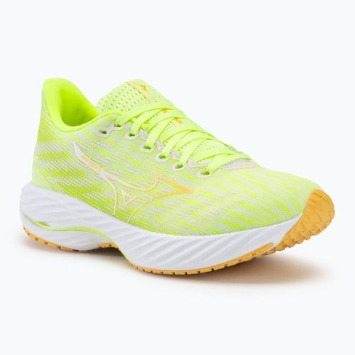 Women's running shoes Mizuno Wave Rider 28 mizuno neo lime/flax/mizuno snow white