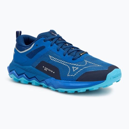 Men's running shoes Mizuno Wave Ibuki 4 GTX classic blue/white/river blue