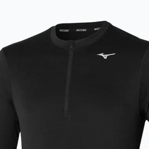 Men's Mizuno Impulse Core Half Zip running longsleeve black