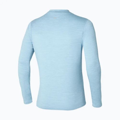 Men's Mizuno Impulse Core Half Zip glacier lake running longsleeve