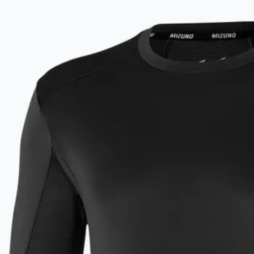 Men's Mizuno Thermal Charge Breath Thermo running longsleeve black