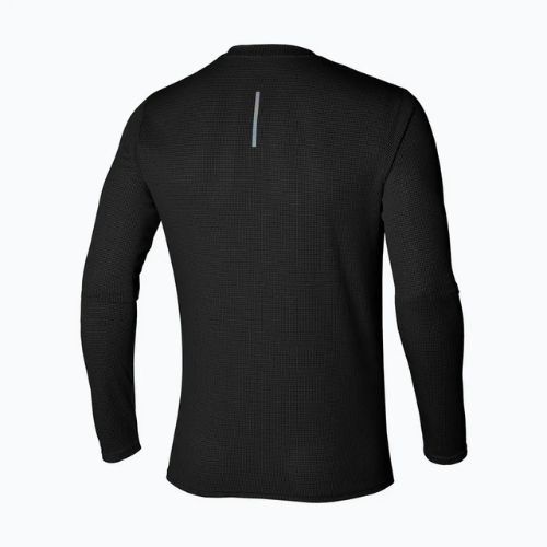 Men's running longsleeve Mizuno Dryaeroflow Half Zip black