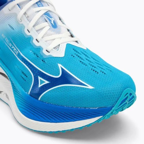 Men's running shoes Mizuno Wave Rebellion Pro 2 river blue/mugen blue/white