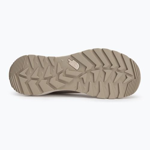 The North Face women's Thermoball Progressive Zip II Wp gardenia white / silvergrey snow boots