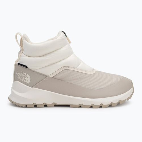 The North Face women's Thermoball Progressive Zip II Wp gardenia white / silvergrey snow boots