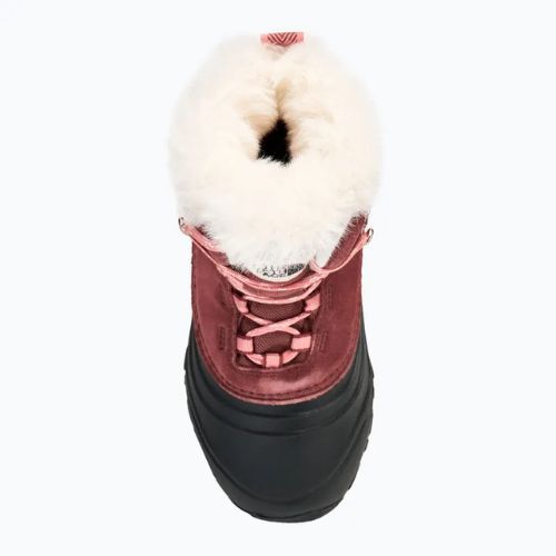 The North Face Shellista V Lace WP children's snow boots canyon dust/terracotta