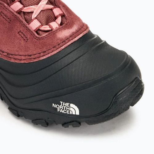 The North Face Shellista V Lace WP children's snow boots canyon dust/terracotta