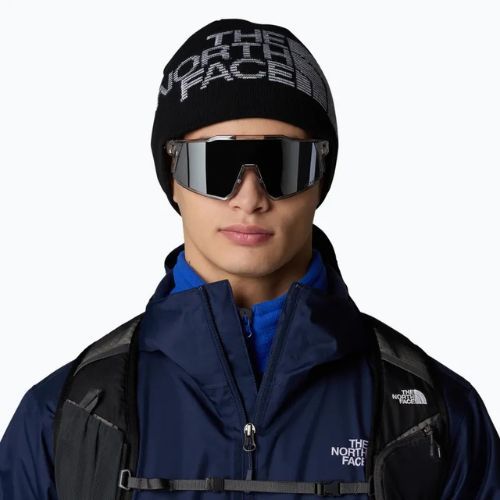 Men's winter cap The North Face Reversible Highline black/black/white