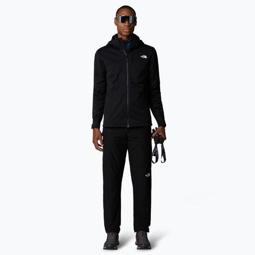 Men's softshell jacket The North Face Diablo Softshell Detachable Hood black/black/npf